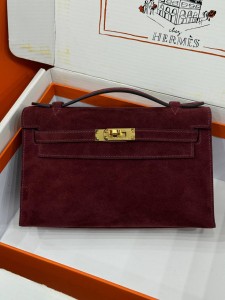 Сумка Hermes Kelly Pochette Gold