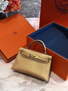 Hermes Kelly Mini Lizard