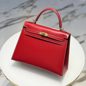Hermes Kell y 25 cm Gold