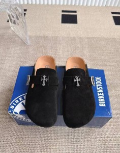 Шлепанцы Birkenstock&Chrome Hearts